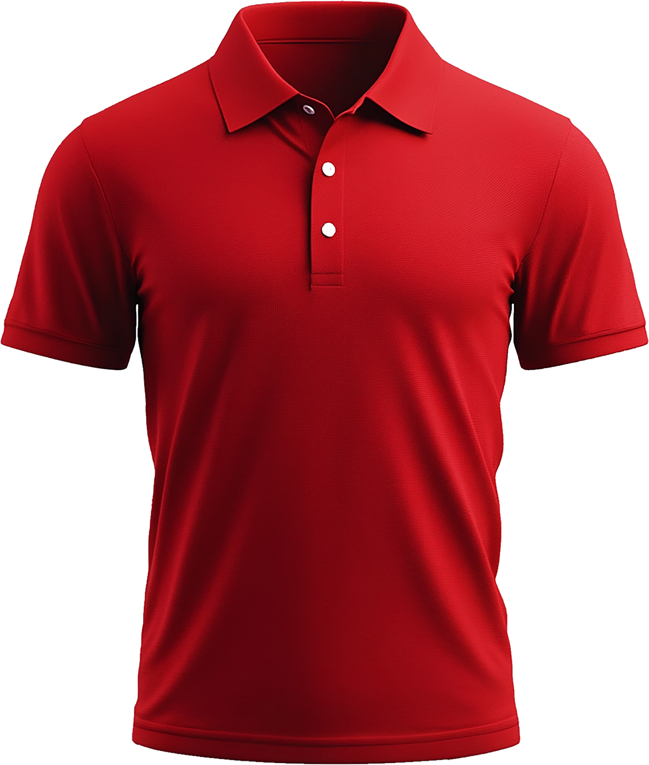 Red golf-shirt